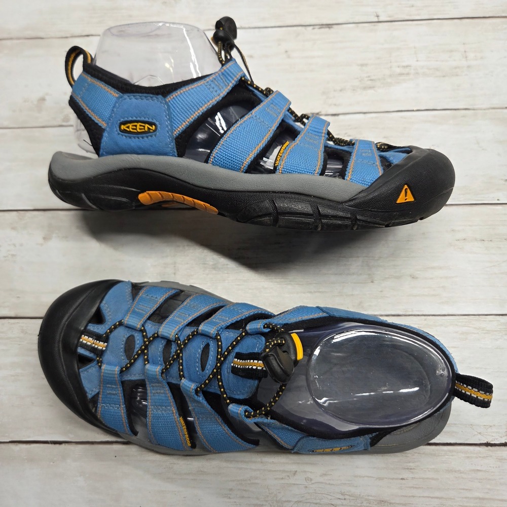 Keen Newport H2 Sport Sandals Women 10 Blue Waterproof Hiking Water Shoes